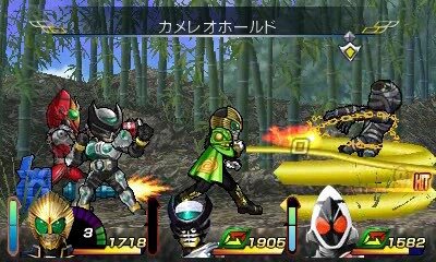 『仮面ライダー トラベラーズ戦記』プレイアブルキャラクターにアクセル・メテオ・バース・ビーストが参戦、序盤のストーリーを3章まで紹介