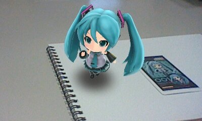 キャラカードを使えば自由に動きまわるキャラを見れる