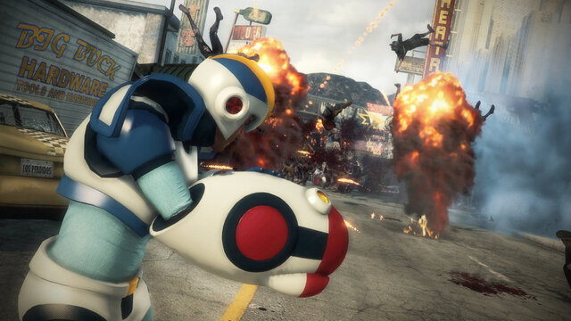 『Dead Rising 3』には「ロックマンX」のアンロックコスチュームを収録へ、Xバスターがゾンビを薙ぎ倒す