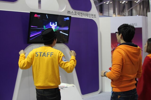 【G-STAR 2013】会場で唯一のWiiタイトルを発見！それはK-POPな『JUST DANCE』だった