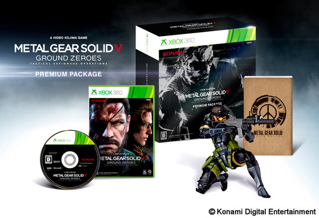 『METAL GEAR SOLID V GROUND ZEROES』のパッケージ画像や特別版の情報が公開