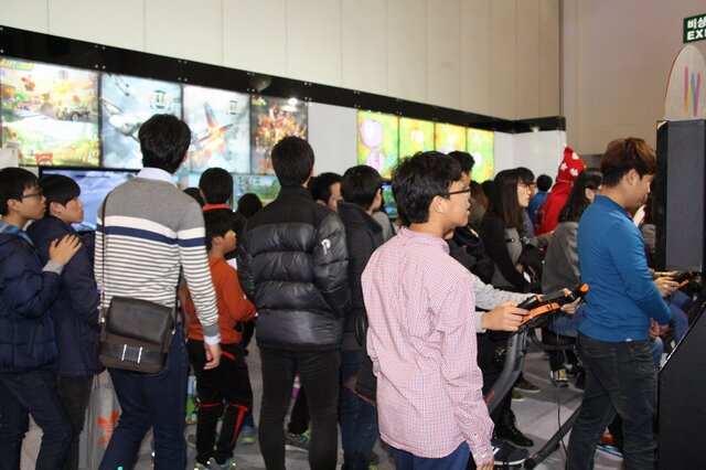 【G-STAR 2013】Sports＋Game！様々なデバイスとスポーツ用品を繋げるAmusewayブースレポート ― 対応ゲームにはケロロ軍曹の姿も