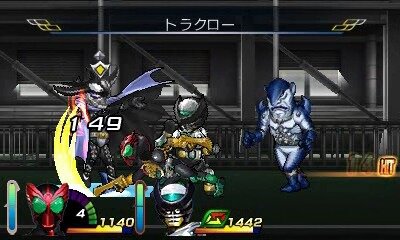 『仮面ライダー トラベラーズ戦記』仮面ライダー鎧武の特別フォーム「ウィザードアームズ」がゲームに初登場