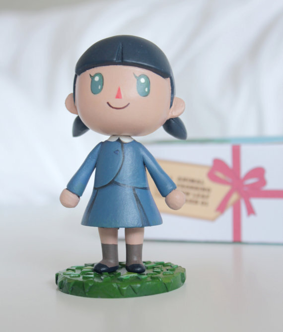 まるでゲームから飛び出してきたみたいな『とびだせ どうぶつの森』の村長フィギュアがEtsyに登場