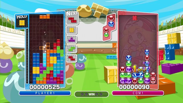 『ぷよぷよ』と『テトリス』で対戦できる「VS（ブイエス）」