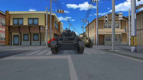 PS Vitaで再現した「大洗町」を戦車で駆け巡れ！『ガールズ＆パンツァー 戦車道、極めます！』ゲーム画像多数公開