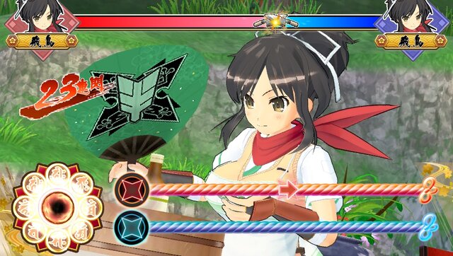 PS VitaのDL専売タイトル『デカ盛り 閃乱カグラ』発表 ― 音ゲーで、全破壊を超える「女体盛り」が解禁