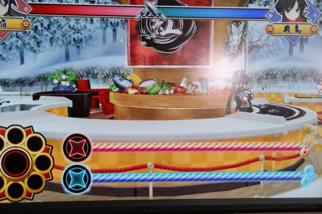 PS VitaのDL専売タイトル『デカ盛り 閃乱カグラ』発表 ― 音ゲーで、全破壊を超える「女体盛り」が解禁