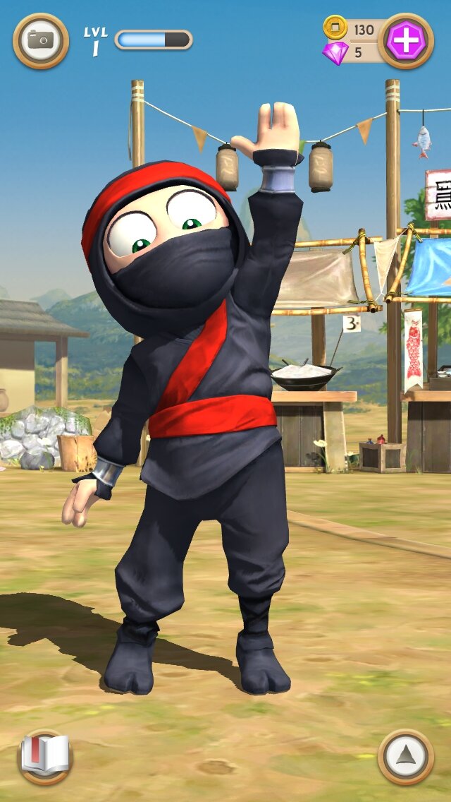 【あぴゅレビュ！】第52回 Appleの製品発表会でも紹介された育成ゲーム『Clumsy Ninja』、注目しておくべし