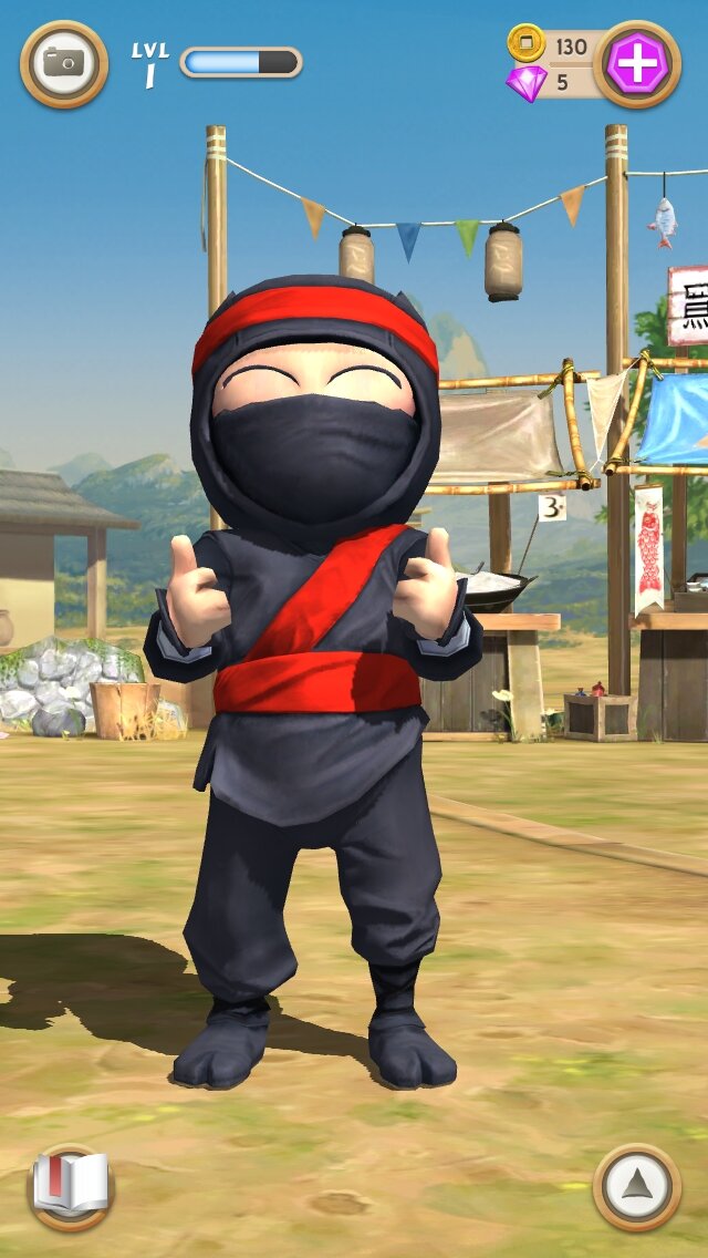 【あぴゅレビュ！】第52回 Appleの製品発表会でも紹介された育成ゲーム『Clumsy Ninja』、注目しておくべし