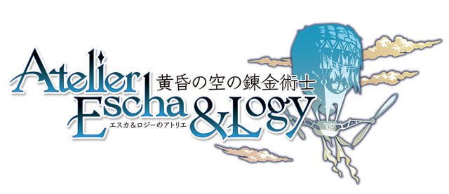 「エスカ＆ロジーのアトリエ～黄昏の空の錬金術士～」原作ロゴ