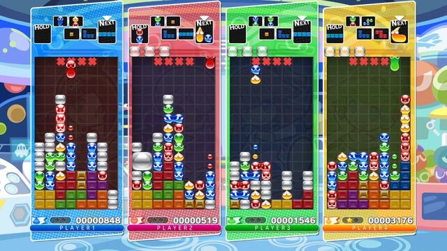 本日発売の『ぷよぷよテトリス』は、対戦で6つ、一人用モードでも6つのルールが多彩に搭載