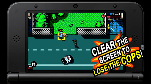 GTA風アクション『Retro City Rampage: DX』、3DS版だけの様々な改善点を動画でチェック