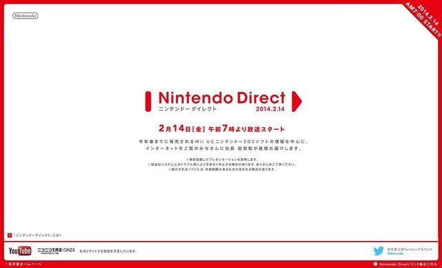 Nintendo Direct 2014.2.14