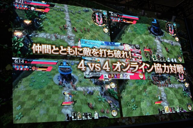 【JAEPO 2014】セガが初公開の新作『WONDERLAND WARS』は