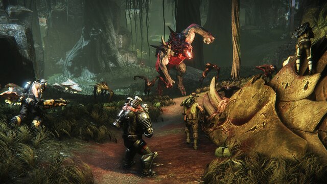 4人のハンターと進化するモンスターが激突する次世代機向けACT『Evolve』を体験してきた ― 『L4D』開発陣による新しいマルチプレイがここに