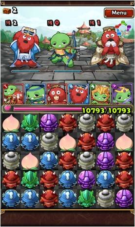 『三国志パズル大戦』×「ガチャピン・ムック」コラボ決定 ― さまざまな衣装のガチャピンとムックが登場、BGMに合いの手も