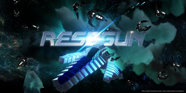 爽快感溢れる大破壊！PS4専用横スクロールSTG『RESOGUN』アクショントレイラー