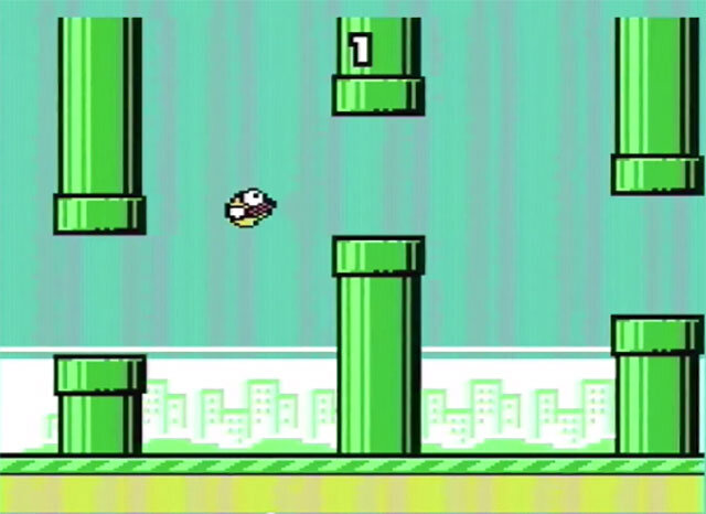 レトロハード向けに移植されてしまった『Flappy Bird』ファンメイド作品プレイ映像