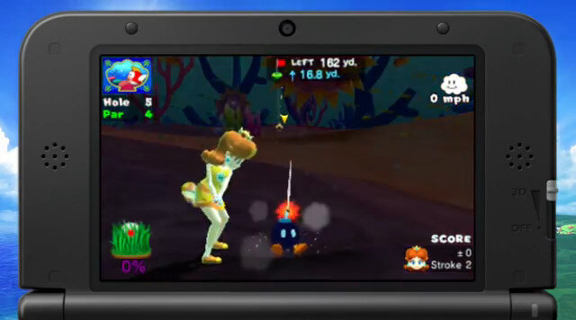 3DS『マリオゴルフ ワールドツアー』の新コース、水中を舞台にした「Cheep Cheep Lagoon」トレーラーが登場