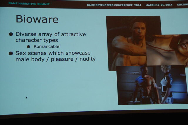 【GDC 2014】女性だって、セクシーな男性キャラクターでゲームしたい！女性シナリオライターによる業界への「異議申し立て」