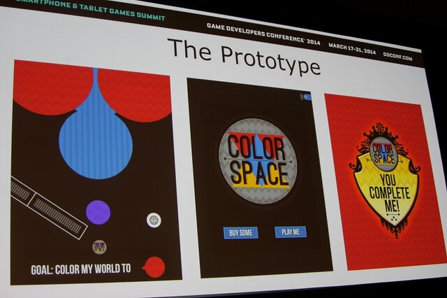 【GDC 2014】色がテーマのパズル『Color Zen』、ゲームジャムでの試作から2週間で公開、高収益への道のり