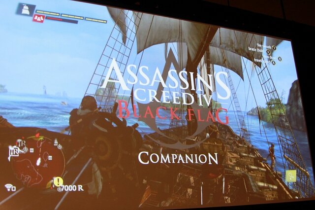 【GDC 2014】家庭用ゲームと連携するコンパニオンアプリ、意味のあるアプリとは? 『アサシンクリード4』の事例