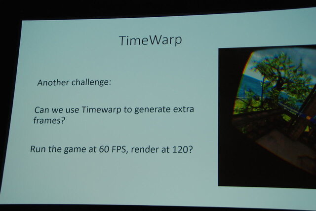 【GDC 2014】最新開発キット「DK2」と、「タイムワープ」で遅延対策に挑むオキュラスリフト