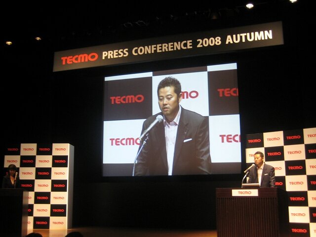 【TECMO PRESS CONFERENCE 2008 Autumn】西村京太郎氏も登場！秋〜夏のテクモ注目タイトルが紹介