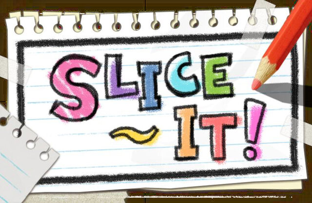 『SLICE IT!』タイトルロゴ