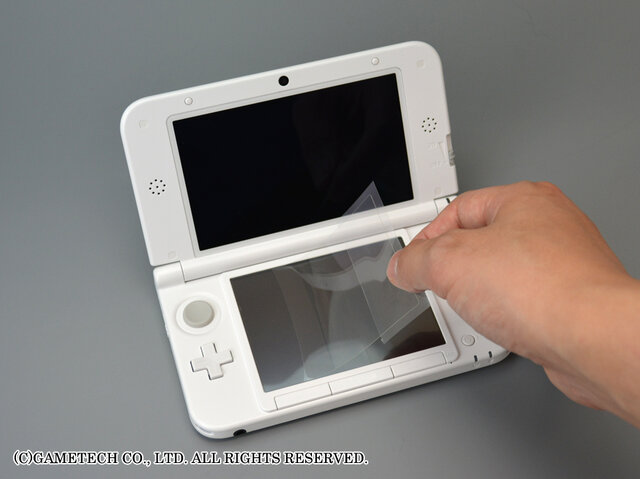 ゲームテック、抗菌率99.9%を誇る3DS LL用保護シート「ママあんシート3DLL」を発表