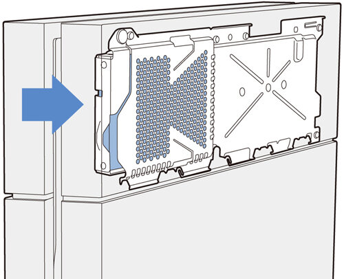 PS4本体内蔵ハードディスクと交換して使用可能