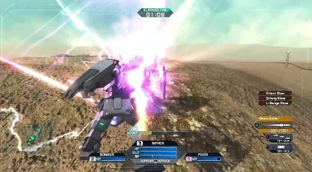 『機動戦士ガンダム サイドストーリーズ』の『ミッシングリンク』プレイ映像にて、システムの一部が明らかに