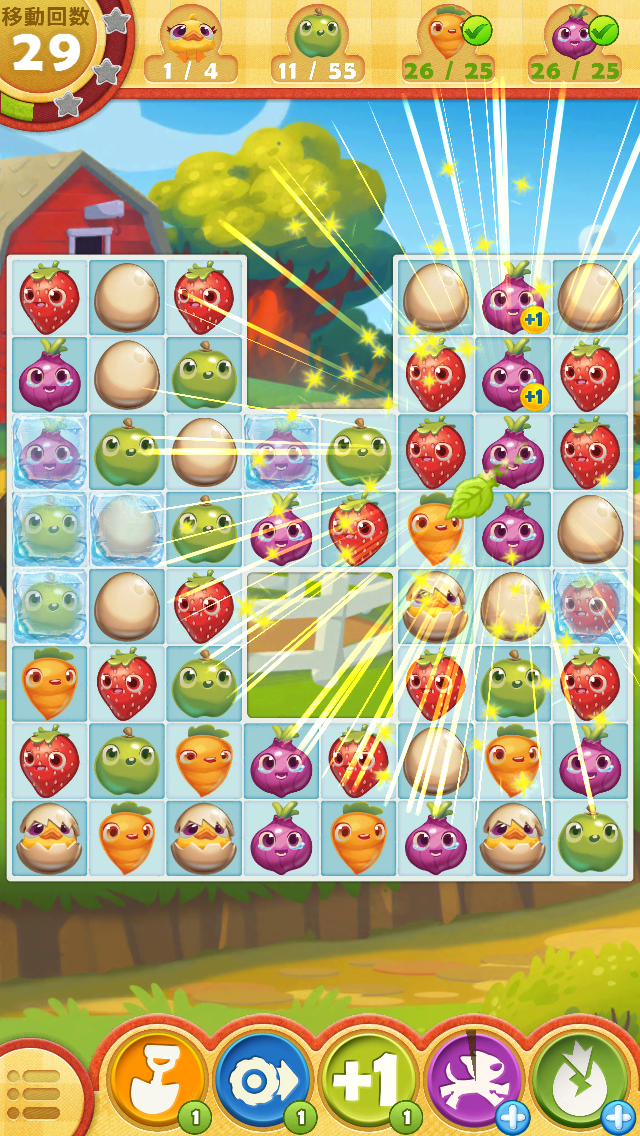 【あぴゅレビュ！】第66回 『キャンディークラッシュ』の牧場版、『ファームヒーロー』を遊んでみた