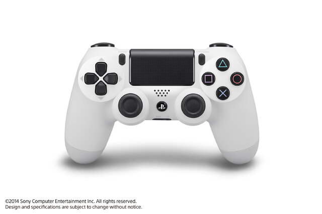 PS4に新色「グレイシャー・ホワイト」発表、「アーバン・カモフラージュ」のDUALSHOCK4も