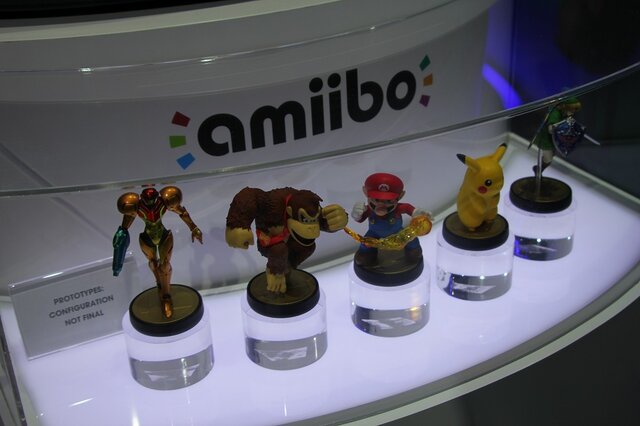 【E3 2014】ゲームを楽しくする任天堂のフィギュア「amiibo」の現物をチェック