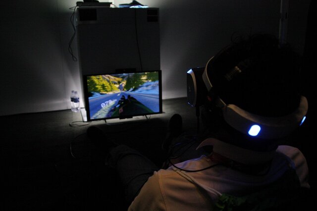 【E3 2014】「luge」に乗って公道を爆走、この没入感はやはりすごい！「Project Morpheus」新作デモレポ