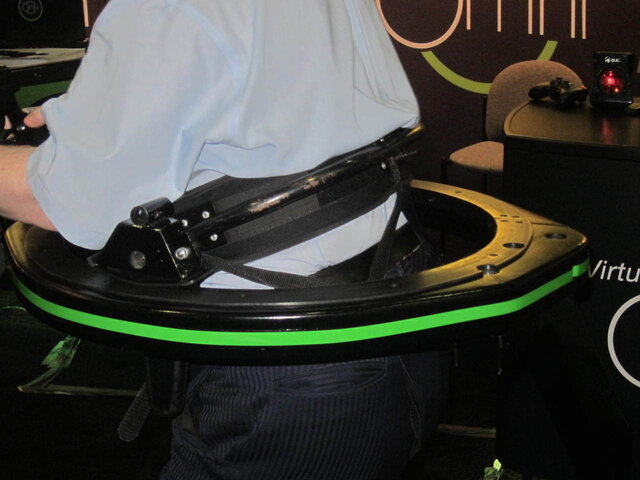 【E3 2014】究極のVRゲーム体験を提供する「オムニ」を試してみた