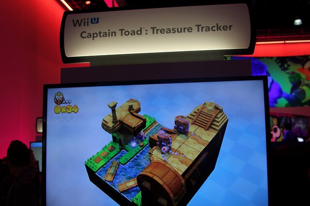 【E3 2014】なんとキノピオ隊長の冒険はじまる!? Wii U『Captain Toad: Treasure Tracker』を体験