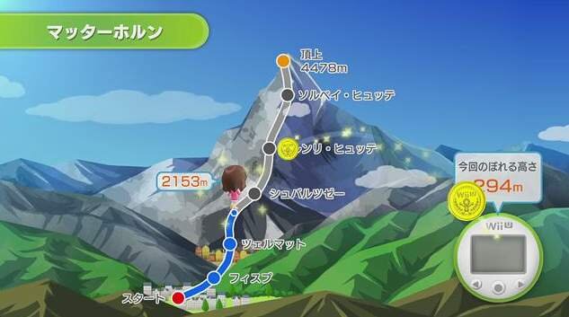 『Wii Fit U』でお遍路やマッターホルン登頂にチャレンジしよう ─ 更新データVer.1.3.0でコース追加