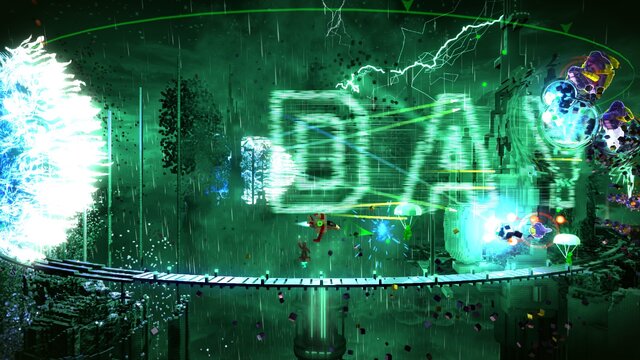 PS4『RESOGUN』ボクセルによる機体設計とオフライン協力プレイを追加するアップデート実施