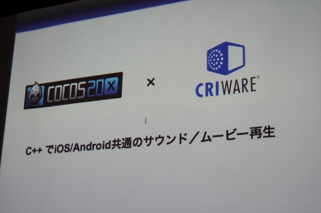 CRI WAREとの連携