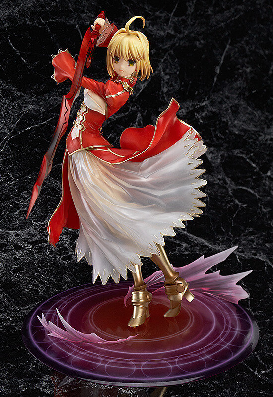 グッドスマイルカンパニー、『Fate/EXTRA』の「セイバーエクストラ」をフィギュア化