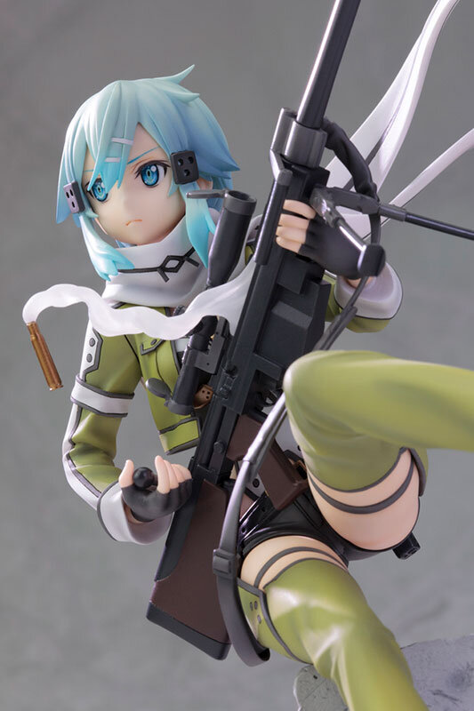 アニメ「ソードアート・オンラインII」の「シノン」が、壽屋により1/8スケールフィギュア化