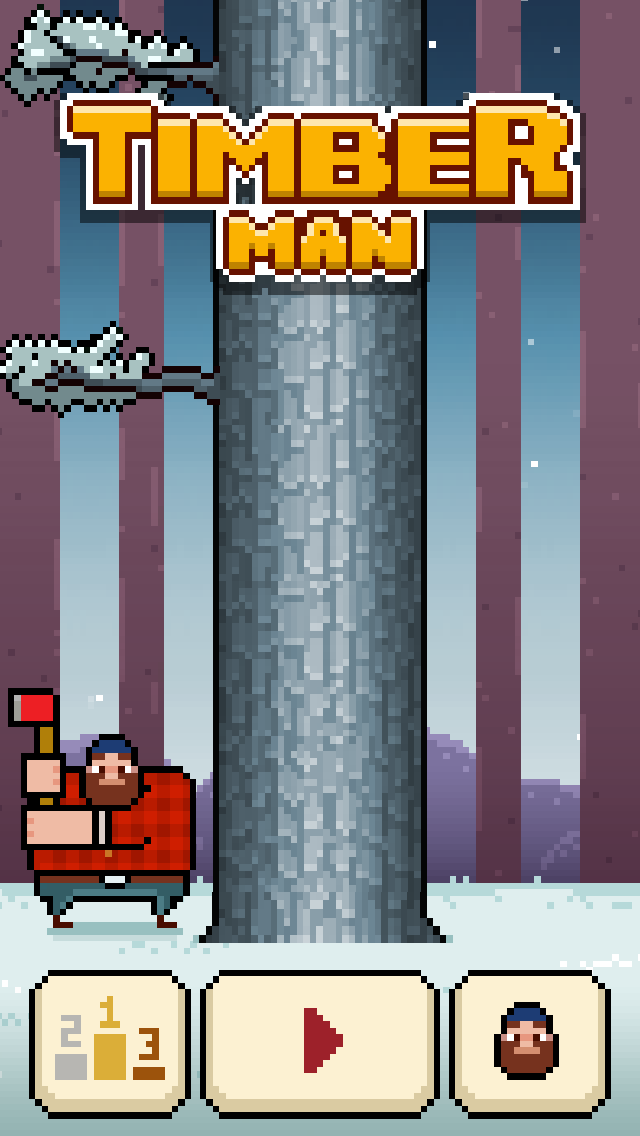 【あぴゅレビュ！】第73回 木を切って気づけば1時間。中毒性ゲームへの黒船『Timberman』