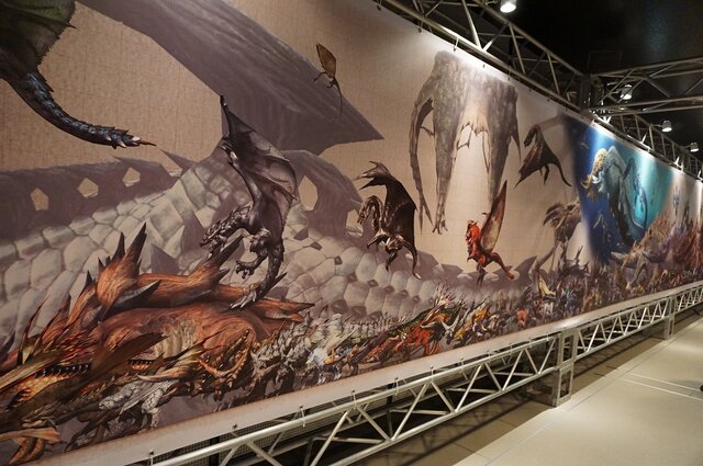 「モンスターハンター展」の内部に潜入！初代『MH』構想時の資料やUSJによる造形物などがビッシリ！