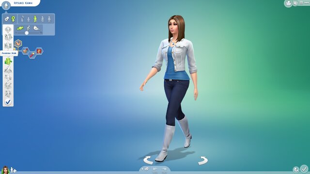 『The Sims 4（ザ・シムズ4）』のシム作成機能をデモプレイ、自分の再現に挑戦