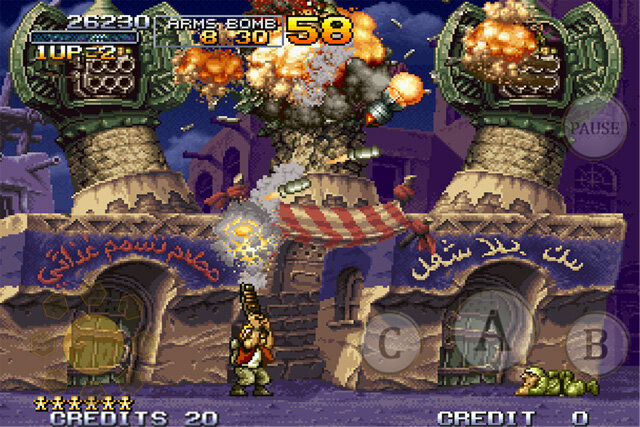 『METAL SLUG X』