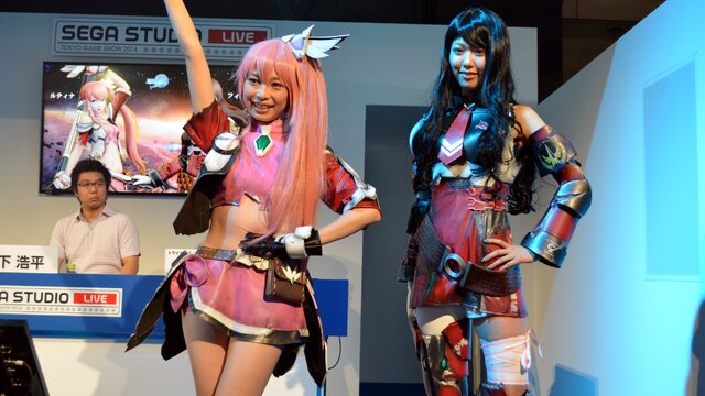 【TGS 2014】『ファンタシースター ノヴァ』ステージレポート、『EOE』『VP』『SO4』の衣装・武器が登場！更に「リーンベル」も