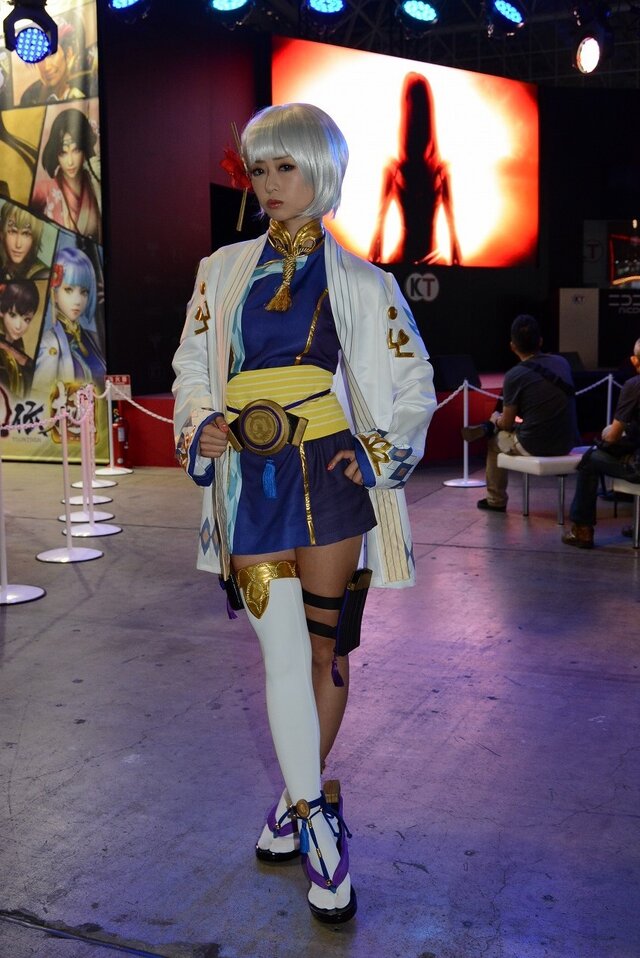 【TGS 2014】出足は好調? ともかく美しいコンパニオンの皆様をご紹介！